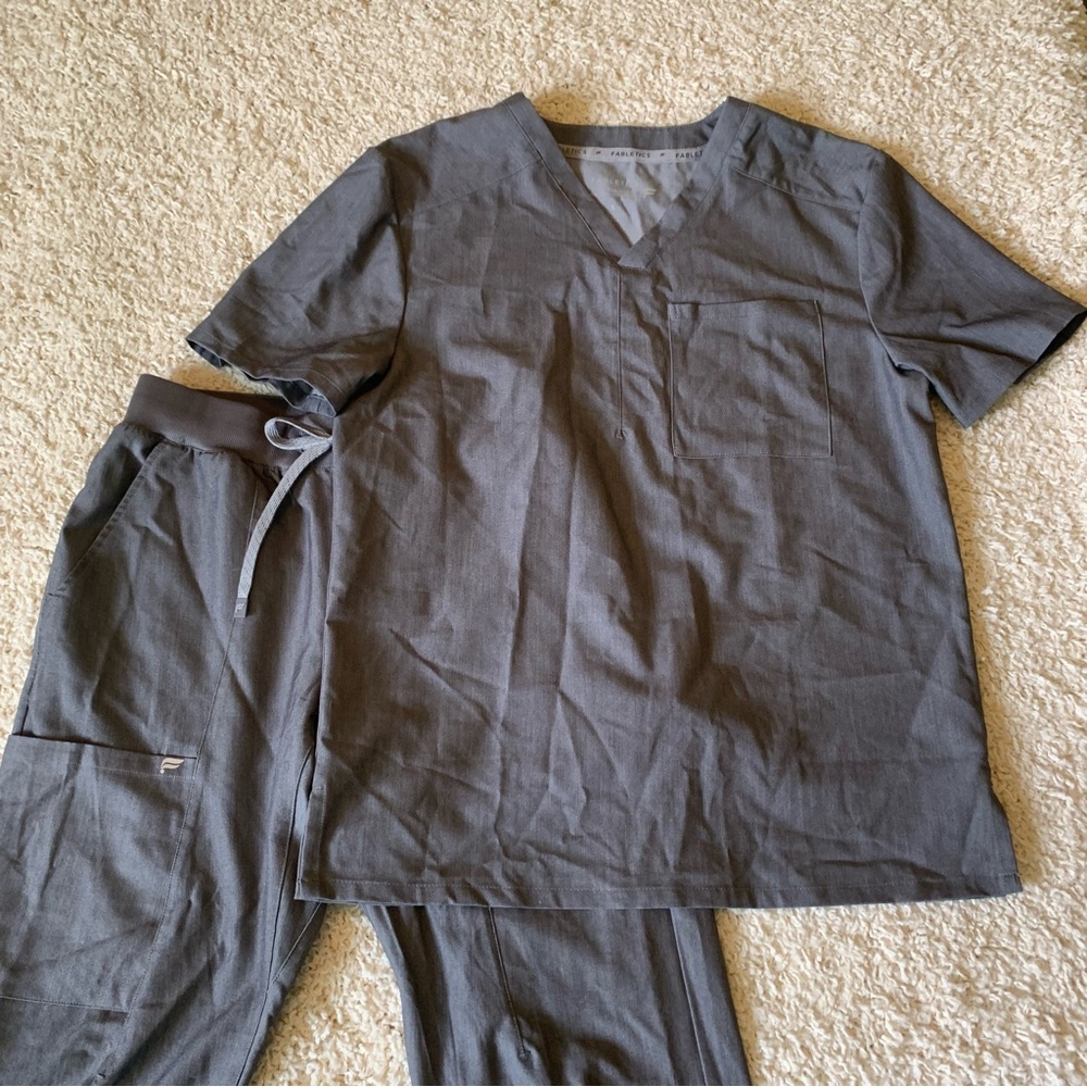 Fabletics Gray Track Pants & Joggers